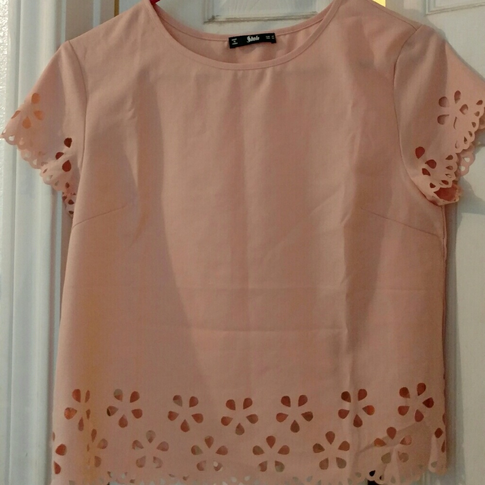 Pink blouse